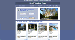 Desktop Screenshot of isle-of-palms-realestate.com