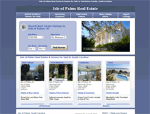 Tablet Screenshot of isle-of-palms-realestate.com